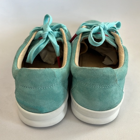 Savalé Men’s Harmann Light Blue Suede Sneaker Size 8.5 - Picture 4 of 10